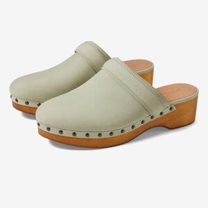 Madewell The Cecily Clog in Nubuck Forgotten Landscape Size 8.5 NEW